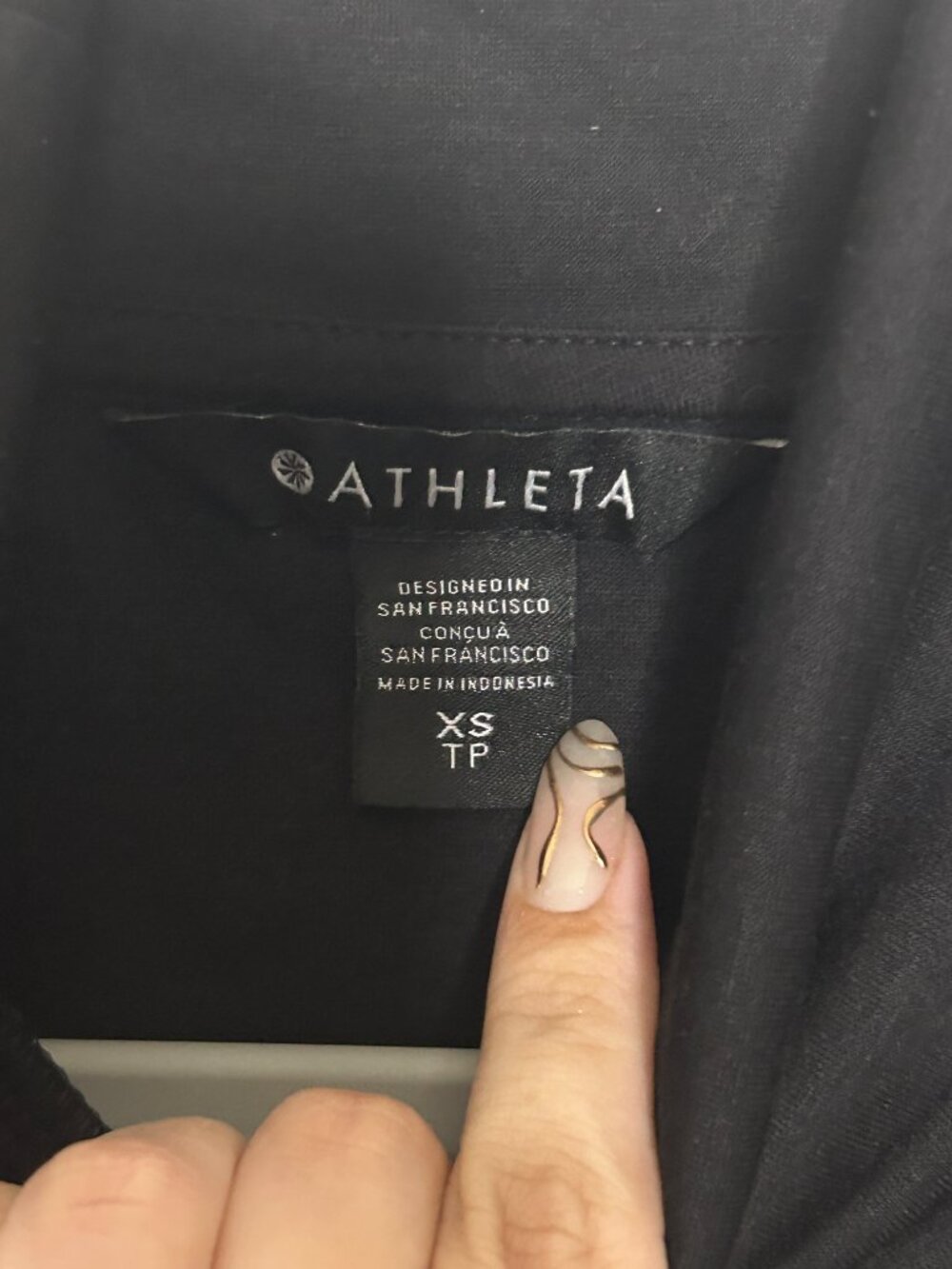 Athleta Sweater Womens Extra Small Sweatshirt Anorak Drawstring Waist Turtleneck - Picture 5 of 7